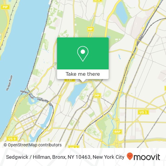 Sedgwick / Hillman, Bronx, NY 10463 map