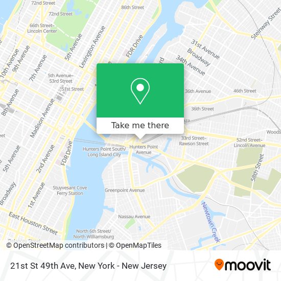 Mapa de 21st St 49th Ave