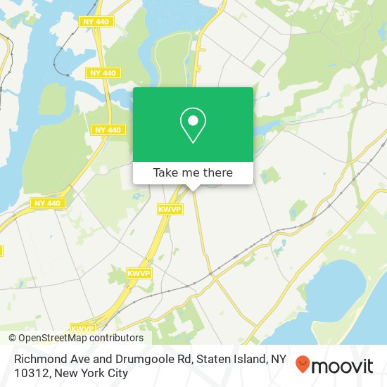 Richmond Ave and Drumgoole Rd, Staten Island, NY 10312 map