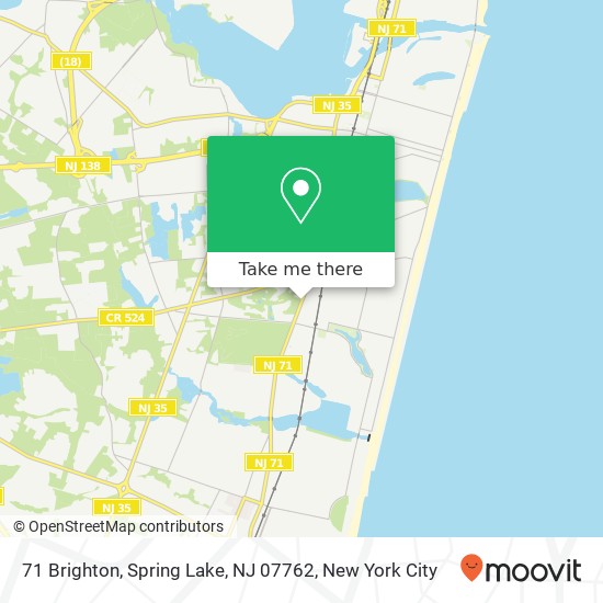 71 Brighton, Spring Lake, NJ 07762 map