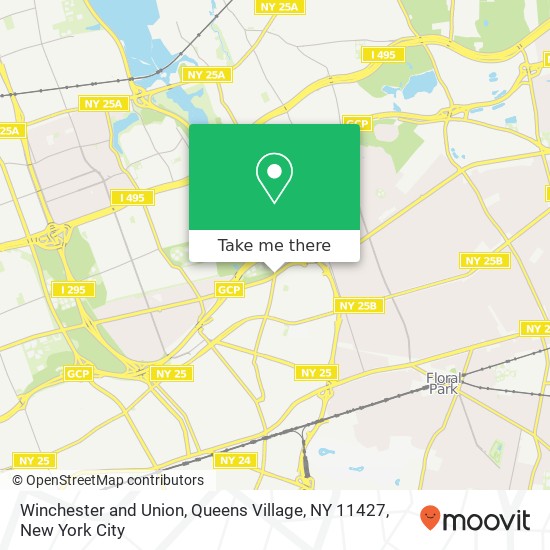 Mapa de Winchester and Union, Queens Village, NY 11427