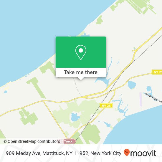 909 Meday Ave, Mattituck, NY 11952 map