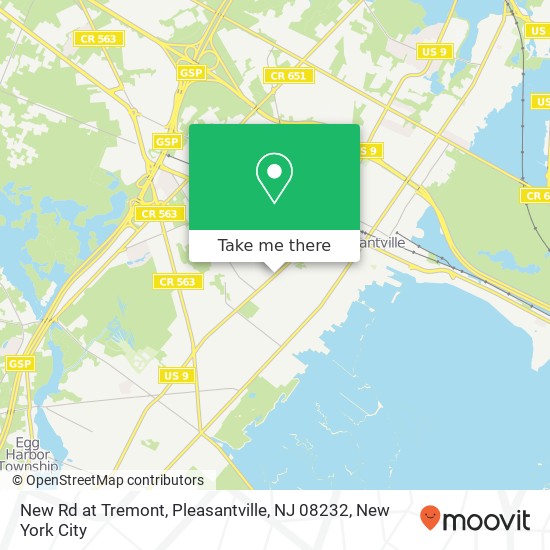 New Rd at Tremont, Pleasantville, NJ 08232 map