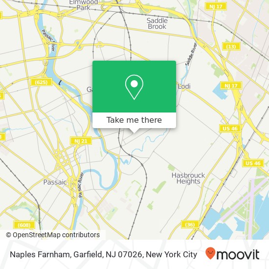 Naples Farnham, Garfield, NJ 07026 map