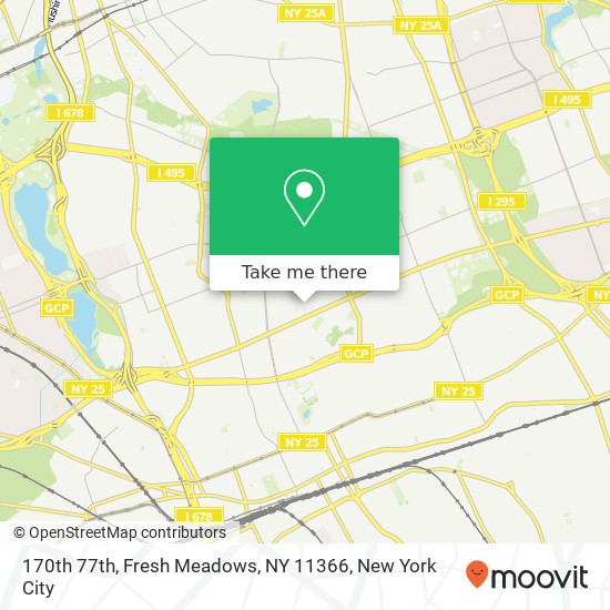 170th 77th, Fresh Meadows, NY 11366 map