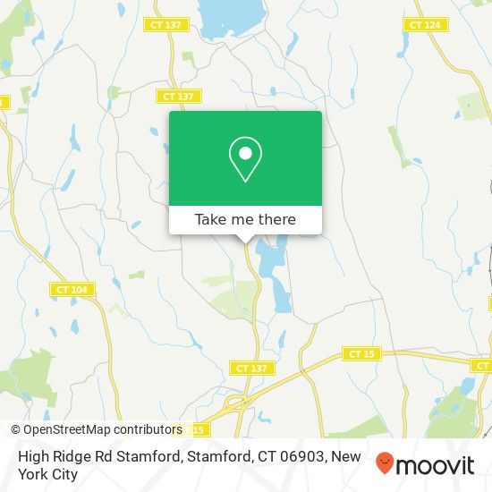 High Ridge Rd Stamford, Stamford, CT 06903 map