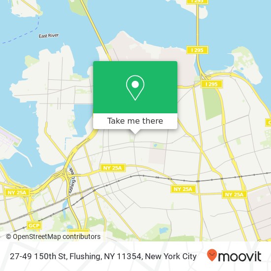 27-49 150th St, Flushing, NY 11354 map