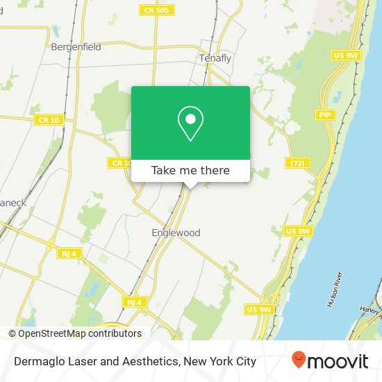 Dermaglo Laser and Aesthetics map