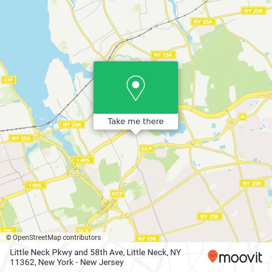 Little Neck Pkwy and 58th Ave, Little Neck, NY 11362 map