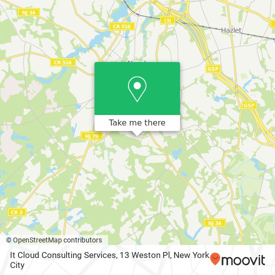 It Cloud Consulting Services, 13 Weston Pl map