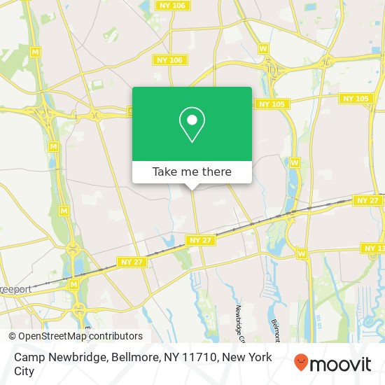 Camp Newbridge, Bellmore, NY 11710 map