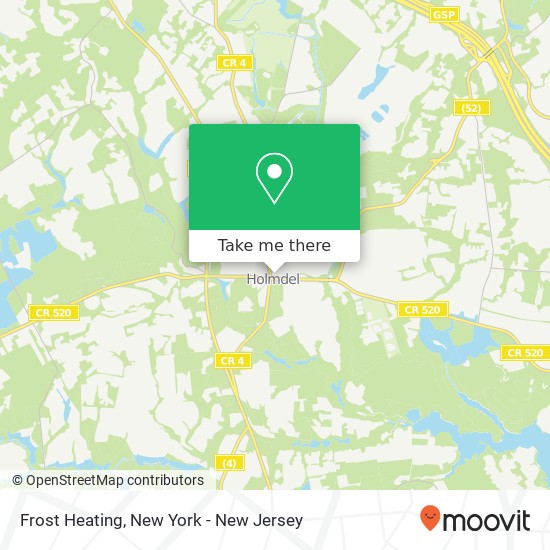 Frost Heating, 45 Main St Holmdel, NJ 07733 map