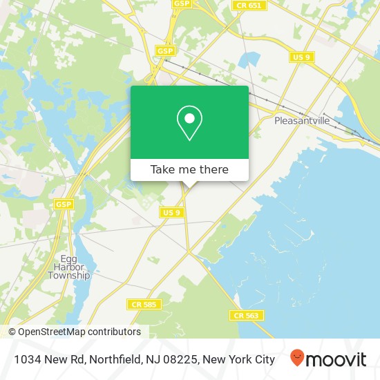 1034 New Rd, Northfield, NJ 08225 map