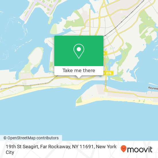 19th St Seagirt, Far Rockaway, NY 11691 map