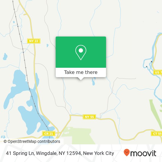 41 Spring Ln, Wingdale, NY 12594 map