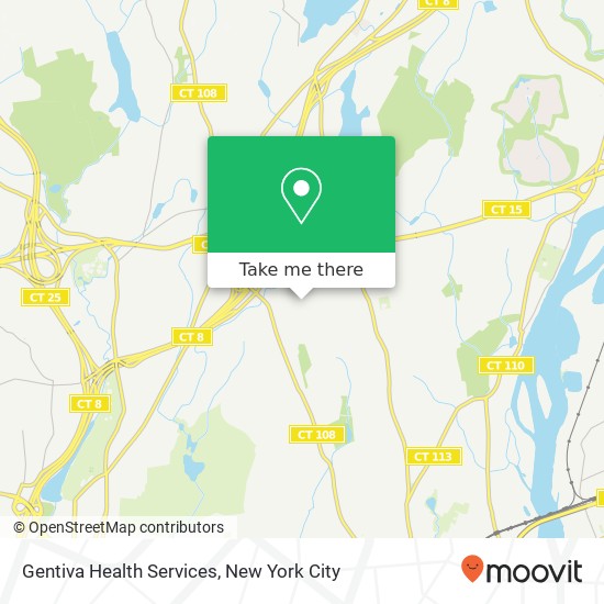 Gentiva Health Services, 99 Hawley Ln map