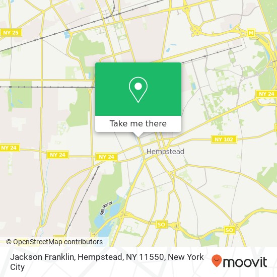 Jackson Franklin, Hempstead, NY 11550 map