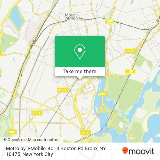 Metro by T-Mobile, 4014 Boston Rd Bronx, NY 10475 map