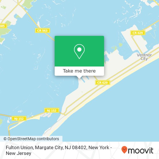 Fulton Union, Margate City, NJ 08402 map