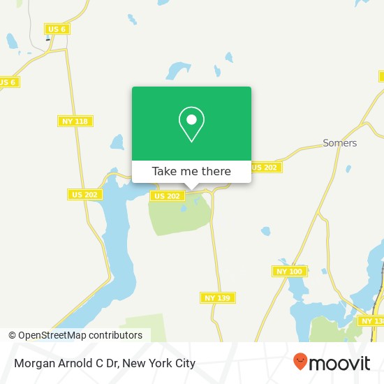 Mapa de Morgan Arnold C Dr, US-202