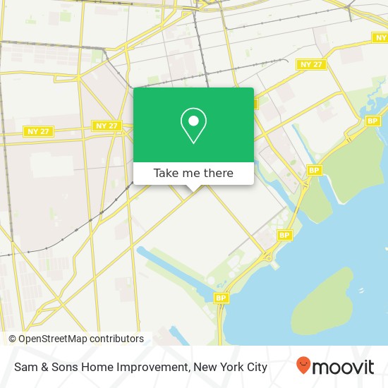 Sam & Sons Home Improvement map