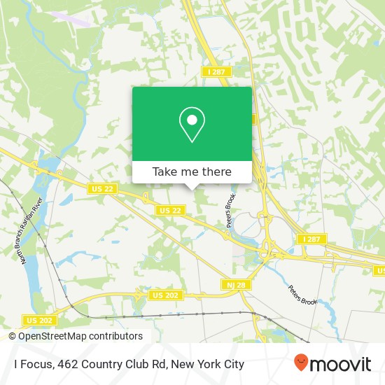 Mapa de I Focus, 462 Country Club Rd