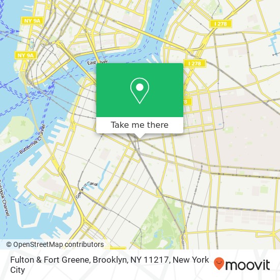 Fulton & Fort Greene, Brooklyn, NY 11217 map