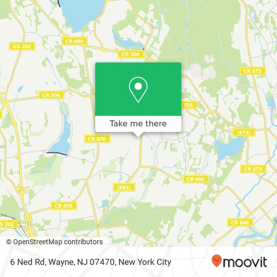 6 Ned Rd, Wayne, NJ 07470 map