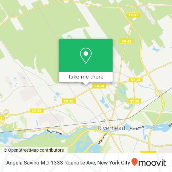 Angela Savino MD, 1333 Roanoke Ave map