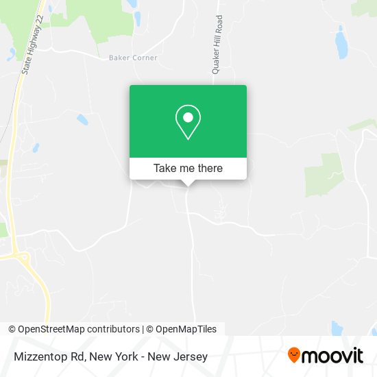 Mapa de Mizzentop Rd, Pawling, NY 12564