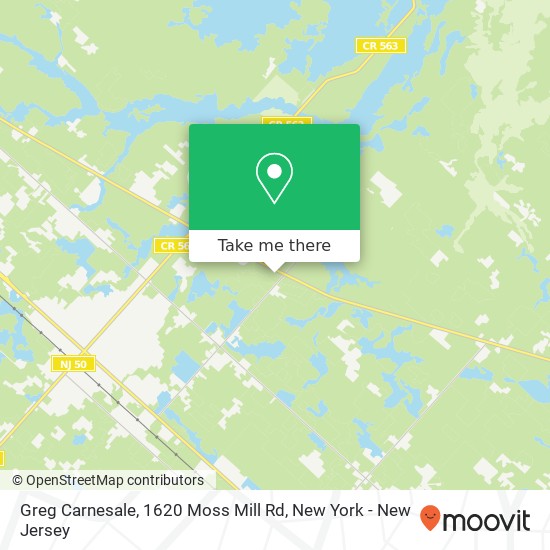 Greg Carnesale, 1620 Moss Mill Rd map