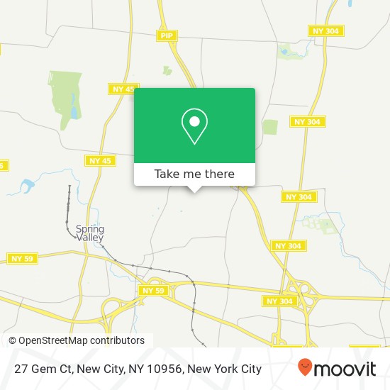 27 Gem Ct, New City, NY 10956 map