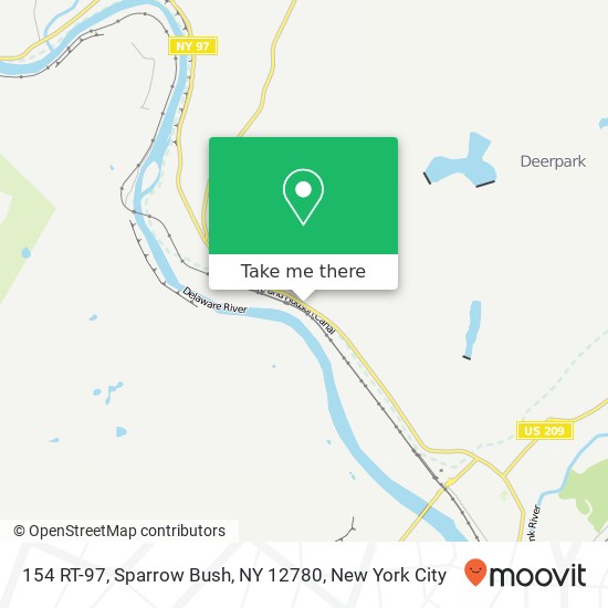 154 RT-97, Sparrow Bush, NY 12780 map