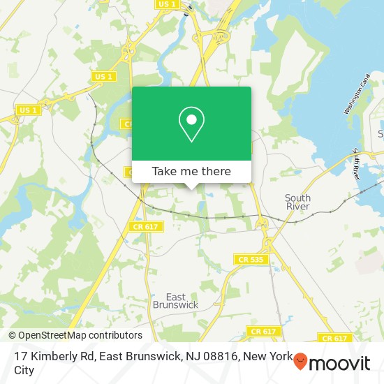 17 Kimberly Rd, East Brunswick, NJ 08816 map