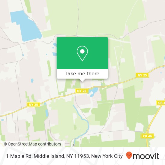 1 Maple Rd, Middle Island, NY 11953 map