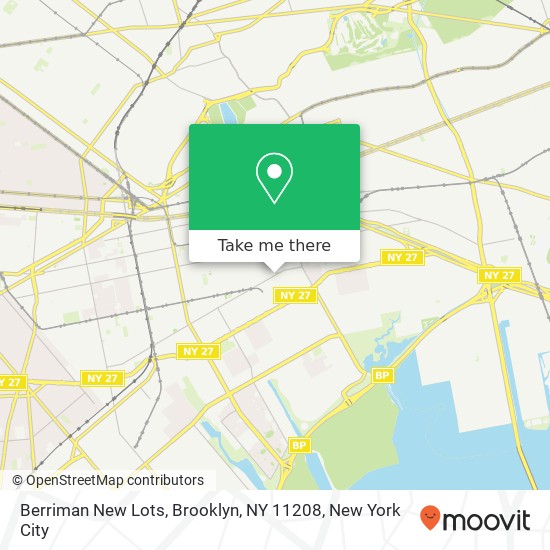 Berriman New Lots, Brooklyn, NY 11208 map