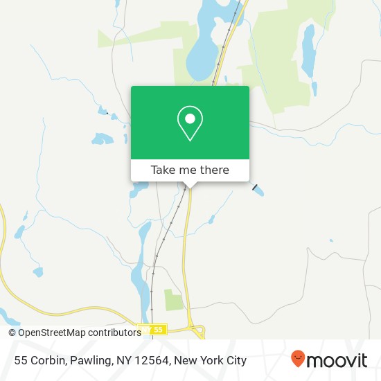 55 Corbin, Pawling, NY 12564 map