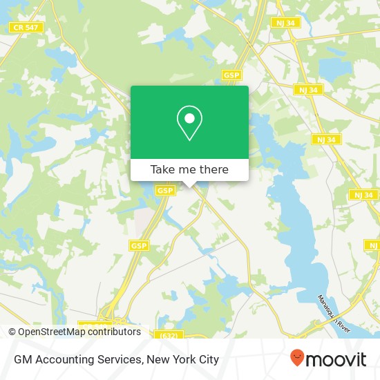 GM Accounting Services, 821 Warwick Rd map