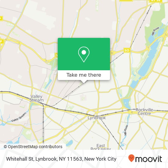 Mapa de Whitehall St, Lynbrook, NY 11563