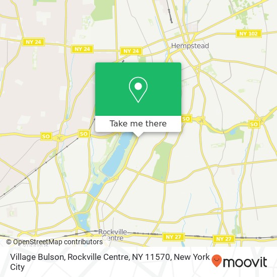 Mapa de Village Bulson, Rockville Centre, NY 11570