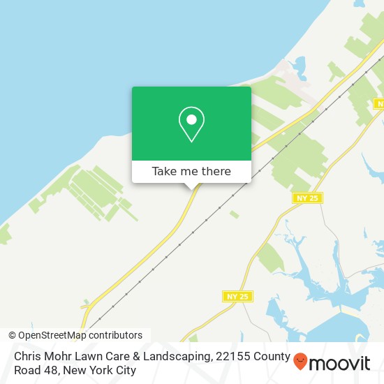 Mapa de Chris Mohr Lawn Care & Landscaping, 22155 County Road 48