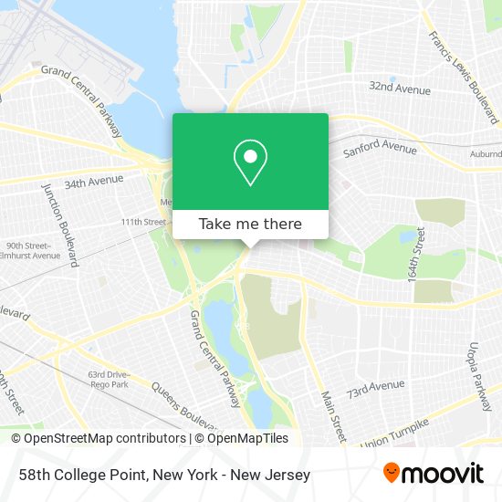 58th College Point map