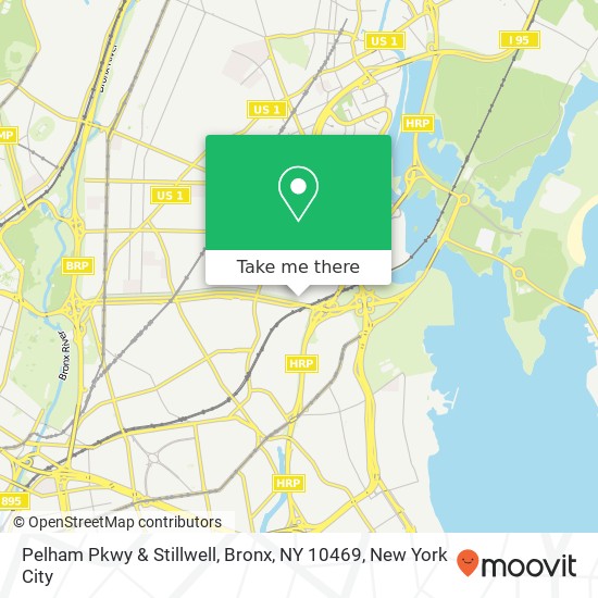 Mapa de Pelham Pkwy & Stillwell, Bronx, NY 10469