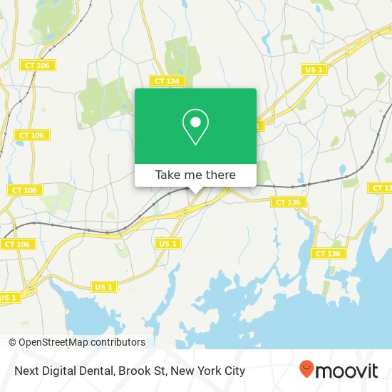 Next Digital Dental, Brook St map