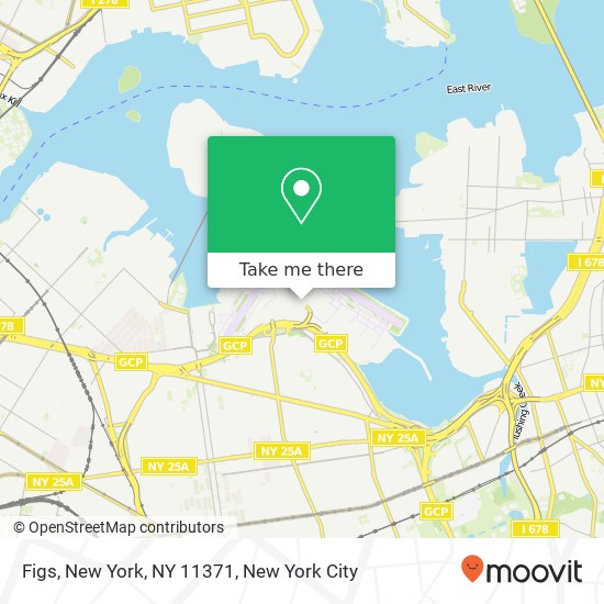 Mapa de Figs, New York, NY 11371