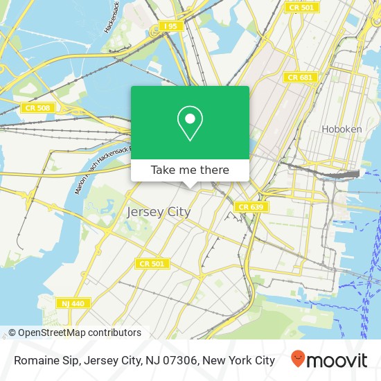 Romaine Sip, Jersey City, NJ 07306 map