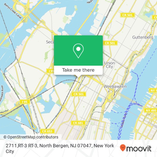 2711,RT-3 RT-3, North Bergen, NJ 07047 map