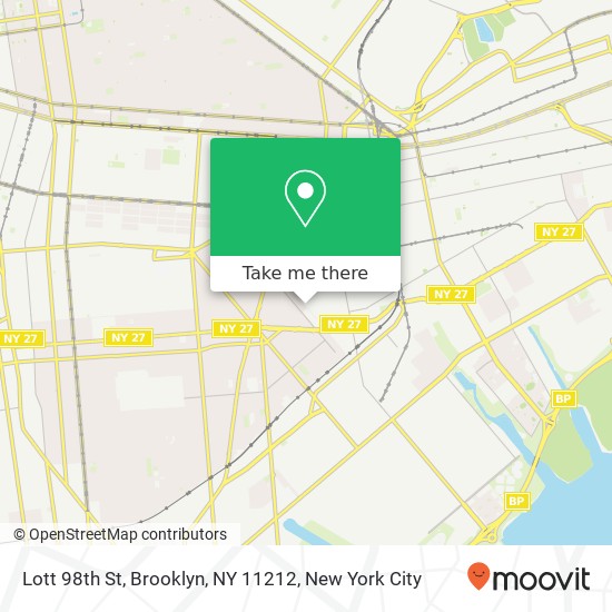 Lott 98th St, Brooklyn, NY 11212 map