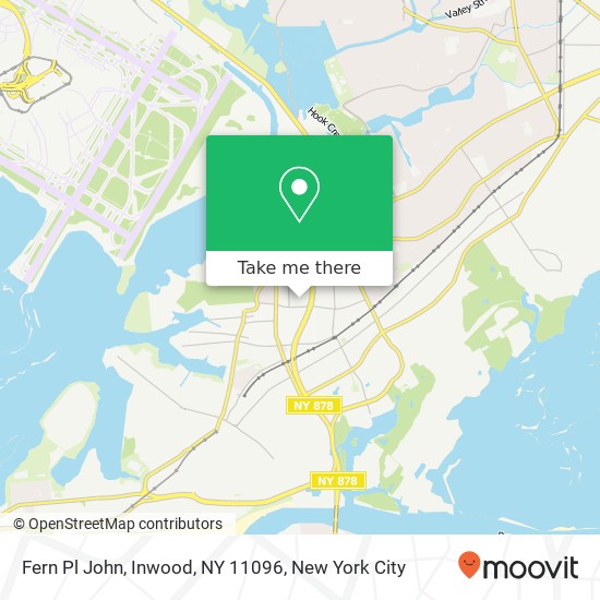 Fern Pl John, Inwood, NY 11096 map
