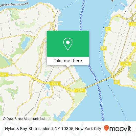 Hylan & Bay, Staten Island, NY 10305 map